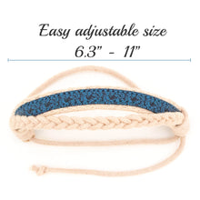 pettsie-matching-friendship-bracelet-cotton-hemp-blue-adjustable-size